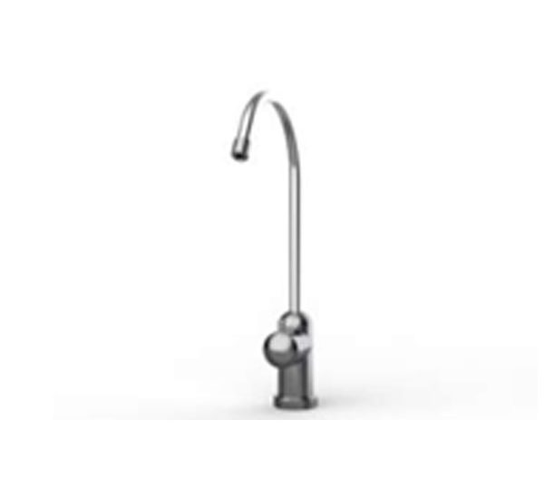 Rubinetto speciale 3-vie per gasatore ottone cromato per erogatori acqua ambiente/fredda/gasata. NSF standard